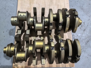 Pièce de moteur en acier, vilebrequin pour Mercedes Benz OM422, vilebrequin - Product Image 4