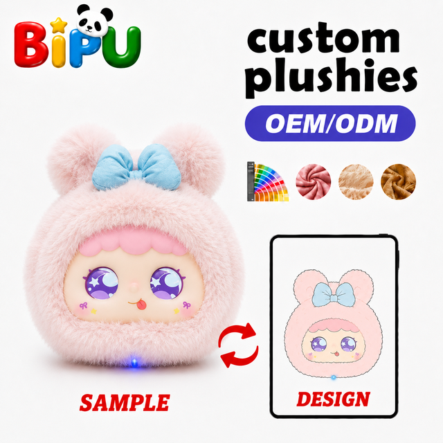 High Quality Custom Chubby Kewpie Stuffed Plush Toy OEM Manufacturer Embroidered Logo PP Cotton Filled Animal Plush Toys