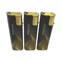 Briquet électronique en plastique à flamme jet coupe-vent, haute qualité, prix abordable, vente en gros d'usine OEM, idéal pour les cadeaux d'affaires