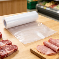 Sacs sous vide en plastique transparent personnalisés, rouleaux de film plastique sous vide, film d'emballage sous vide, sacs pour scelleuse sous vide