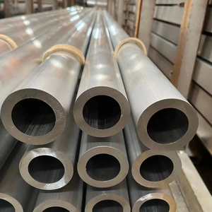 Tube en alliage d'aluminium 5083 durable, extrudé, soudable, pliable, découpable, surface polie, dureté T3-T8 pour diverses applications - Product Image 2