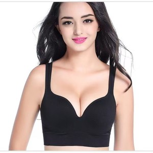Sujetadores de talla grande para mujer, ropa interior, sujetador sin aros, sin costuras, push-up, tops, bralette, brassiere, chaleco deportivo inalámbrico - Product Image 5