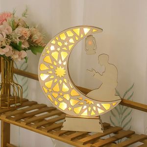 ผลิตภัณฑ์ไม้สำหรับรอมฎอน ของตกแต่งรูปพระจันทร์และปราสาทสำหรับงานอีดมูบารัค สำหรับตกแต่งโต๊ะในงานอิสลาม - Product Image 2