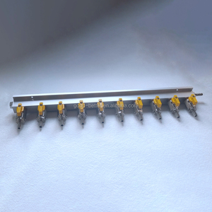GM-100025ขาย Homebrew ท่อร่วมจ่ายก๊าซ8ทางท่อ CO2ทางเข้าและทางออกสำหรับ<span class=keywords><strong>เบียร์</strong></span>สดขนาด8มม. - Product Image 5