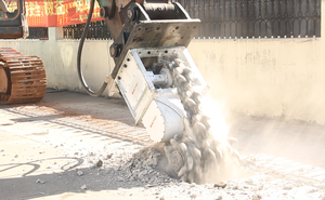 Cortador de tambor BRC30 para zanjas Cortador de tambor hidráulico Cortador de tambor de cadena para excavadora - Product Image 6