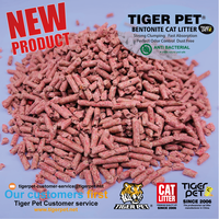 Litière pour chat TIGER PET écologique en tofu 5kg, sphérique, jetable dans les toilettes, sans poussière, contrôle des odeurs, agglomération rapide, fournisseur fabricant