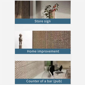 Piastrelle Flessibili MIGLIORE di Alta Qualità con Texture Intrecciata Effetto <span class=keywords><strong>Pietra</strong></span>, Pannelli Murali Flessibili MCM <span class=keywords><strong>per</strong></span> Rivestimento Esterno - Product Image 5