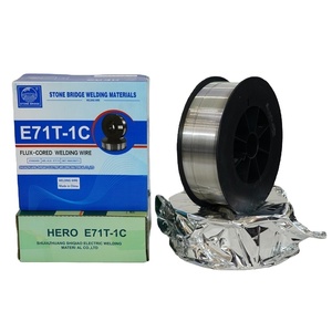 Anh Hùng que hàn e6013 7018 đá cầu AWS Er70s-6 E71t-1c dây hàn 15kg 1.2 mét - Product Image 4