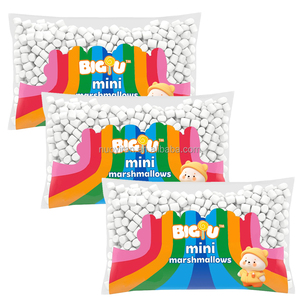 Vente en gros de barbe à papa halal personnalisé différents mini guimauves bonbons blancs personnalisés barbe à papa <span class=keywords><strong>déshydratée</strong></span> - Product Image 2