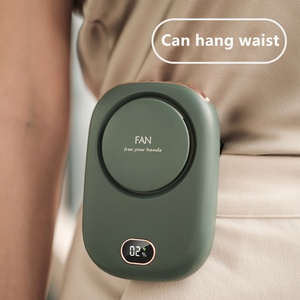 Nuevo Ventilador Portátil Sin Aspas, Ventilador USB de Cintura, Mini Ventilador con Gran Potencia de Viento, Ventilador de Cuello con Pantalla - Product Image 6