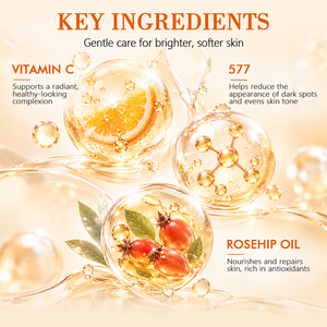 Crème Visage Éclaircissante Disaar en Gros à la Vitamine C pour Réparer les Taches Brunes, Atténue les Taches Solaires et les Taches de Vieillesse, à l'Huile de Rose Musquée, 50g, Approvisionnement en Gros - Product Image 4