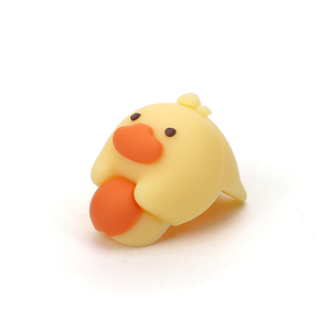MOQ 3000 pièces, <span class=keywords><strong>prix</strong></span> abordable, protection d'angle en PVC personnalisée en forme de canard, pare-chocs de sécurité pour bébé en silicone, protection de bords de meubles - Product Image 1