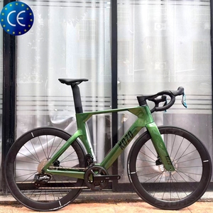 Bicicletta da Strada Aerodinamica Kozo 2 in Fibra di Carbonio 700C |   Vendita Diretta dalla Fabbrica Ufficiale, Supporto per Personalizzazione di Vernice e Logo su Singola Unità - Product Image 4