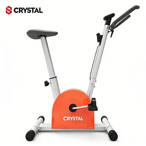 Vélo d'exercice vertical CRYSTAL SJ001 à transmission par courroie, résistance magnétique, écran LCD, siège réglable, 150 kg, pour <span class=keywords><strong>cardio</strong></span> fitness à domicile - Product Image 1