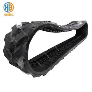 ติดตามตัวถังยาง450X81.5X76ขุดสำหรับ Kx080-3 Kubota Sk80รุ่น Sk70sr - Product Image 1