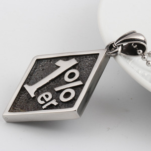 Collar con Colgante de Acero Inoxidable para Hombre, Diseño Geométrico Cuadrado, Joyería de Moda para Uso Diario - Product Image 3