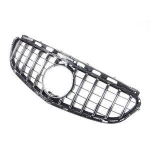 Mercedes-Benz E-Class W212 Front Grille Black ABS Plastic GT Style Bumper Fitment - Product Image 3