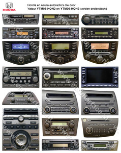 Bộ Đàm Cho Xe Hơi Yatour, Mô-đun <span class=keywords><strong>Bluetooth</strong></span> Xanh Dương Nâng Cấp Cổng USB SD Cho Honda Accord Civic CRV - Product Image 4