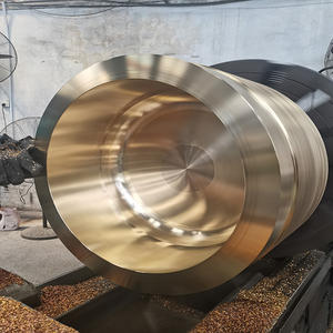 C90700 CNC tournant des pièces usinées douille en bronze de 230mm pour le traitement de coulée de cuivre de précision - Product Image 4