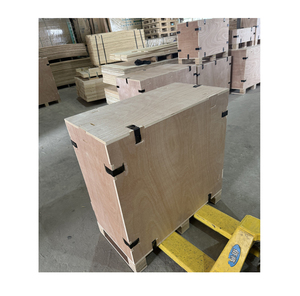 Plywood Foldable Collapsible Stackable Logistics Storage Box <strong>Packing</strong> <strong>Crates</strong> for Solar Panel - Product Image 2