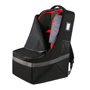 Sac de voyage pour siège auto personnalisé par un fabricant chinois, avec sangles de sac à dos, robuste, grand format, housse de siège auto rembourrée, sac à dos pour sièges auto - Product Image 1
