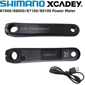 Manivelle droite Shimano XCADEY X-POWER Meter 170mm GPS Bluetooth ANT pour vélo de route <span class=keywords><strong>ULTEGRA</strong></span> R8000 11S R7100 12S R8100 105 R7000 - Product Image 1