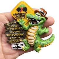 Fabricants de souvenirs touristiques australiens décoratifs aimant de réfrigérateur personnalisé Sydney Melbourne Kangourou Koala aimant de réfrigérateur