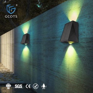Lámpara de Pared Exterior Impermeable GCOTS, Lámpara de Pared LED Solar Luminosa para Jardín, Valla, Pared Exterior - Product Image 3