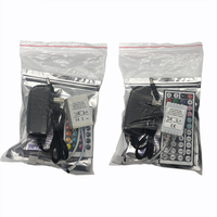 Tira de LED RGB SMD 5050 de 12V CC, 5m, 60 LED/m, con Control Remoto IR de 24/44 Teclas, para Cambio de Color, Impermeable IP67