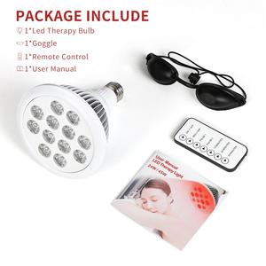 Photon 24W ha condotto il sollievo dal dolore della lampadina della lampada di illuminazione a infrarossi vicino per la terapia della luce E27 del dispositivo rosso lontano medico fisico del muscolo articolare - Product Image 4
