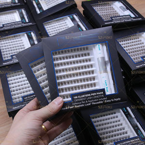 Kit de Extensiones de Pestañas DIY, Pestañas en Racimo, Venta al por Mayor de Fábrica, Libro de Pestañas en Racimo - Product Image 6