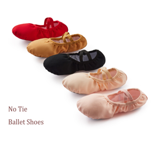 Novidade: Sapatilhas de <span class=keywords><strong>Ballet</strong></span> para Meninas com Forro de Algodão e Sola Dividida para Apresentações de Dança e Aulas de Dança - Product Image 1