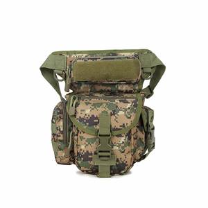 Sac de jambe multifonctionnel en tissu Oxford imprimé sérigraphié avec logo personnalisé, pour la randonnée, le camping, la photographie, camouflage - Product Image 5