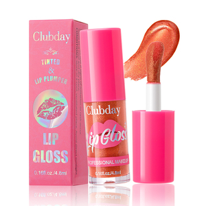 Minyak bibir pelembab tahan air, minyak bibir buah organik 12 warna - Product Image 1