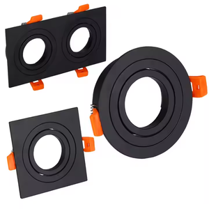 ERDU GU10 GU5.3 <span class=keywords><strong>GX53</strong></span> MR16 Cadre Projecteur Logement Spot Lumière Encastré Gu10 Mr16 Luminaire Downlight <span class=keywords><strong>Led</strong></span> Modules - Product Image 2