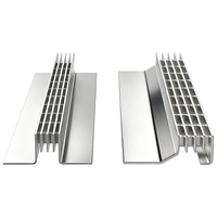 Grille de drainage extérieure moderne personnalisée en acier inoxydable pour piscine