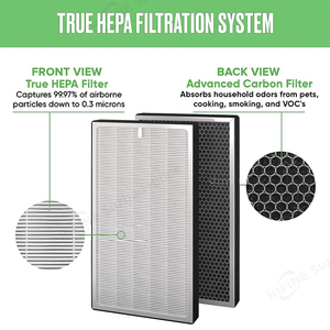H13 Activated Carbon Filters Replacement for Medify MA-112 Efficient Air Purifier Filter Part High-Quality H13 Activated Carbon - Product Image 4