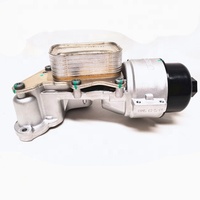 Nouveau Bloc Refroidisseur d'Huile Moteur avec 1103T5 et 1612565980 pour Peugeot 308 508 3008 RCZ Citroën C4 Picasso C5 DS Support de Filtre à Huile