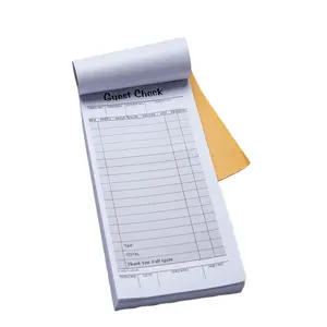 Factory wholesale Carbonless Notepads Custom for Invoice Business needs Order Form Receipts Simple Design