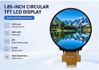 Module d'affichage LCD TFT rond, écran circulaire IPS, interface SPI, affichage haute luminosité pour montre intelligente, équipement industriel