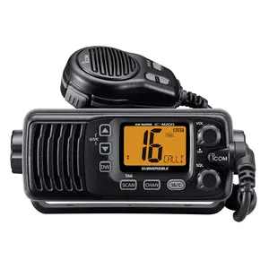 25W IPX7 su geçirmez VHF deniz iletişim ekipmanları walkie talkie mobil radyo alıcı-verici IC-M200