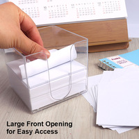 Foska personnalisé blanc note adhésive feuilles mobiles bloc-notes école bureau papeterie pour écrire en gros blocs de papier