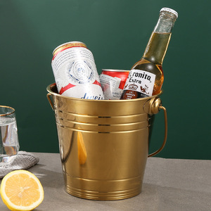 Stainless Steel Ice Bucket 3L Thickened Durable For <b>Party</b> Bar Use - Product Image 2