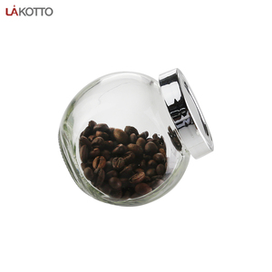 Glass food storage jar set small storage containers glass spice jars glass storage jars airtight