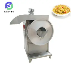 Hete Verkopende Industriële 300 Kg/u Wortel Gembersnijmachine Gemberschijfjes Snijmachine Aardappelsnijmachine
