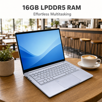 Ordinateur portable professionnel ultra-fin de 14 pouces de l'usine Yifang, équipé d'un processeur AMD Ryzen 5 6600H et d'une apparence métallique