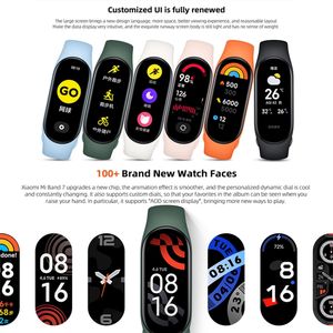 Reloj inteligente <span class=keywords><strong>Xiaomi</strong></span> Mi Band 7 original, pantalla AMOLED de 1,62 pulgadas - Product Image 5