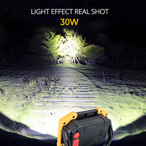 Manufacturers supply multifunctional portable rechargeable flood <b>lights</b> <b>work</b> <b>lights</b> emergency night market <b>lights</b> portable glare - Product Image 3