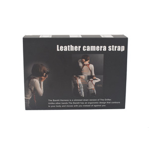 Correa de hombro para cámara de cuero de vaca, estilo artístico vintage, doble correa para hombro, capacidad de carga de 6-10 kg para cámaras SLR DV - Product Image 5