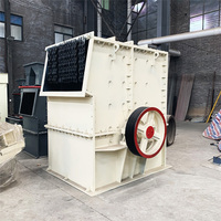 Broyeur de déchets monté sur roues, déchiqueteur de verre et de cendres pour usine de recyclage de la construction